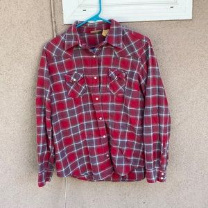 Wrangler Red Flannel